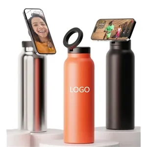 24OZ Magnet Double-layer Stainless Steel Insulated Bottle
