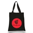 Zippered Promotional Tote bag | https://www.bestnamebadges.com