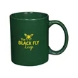 11 oz Basic C Handle Ceramic Mug | https://www.bestnamebadges.com
