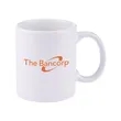 11 oz Basic C Handle Ceramic Mug | https://www.bestnamebadges.com