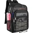 Mesh Backpack With Customizable Logo | https://www.bestnamebadges.com