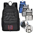Large-Capacity Backpack School Bag | https://www.bestnamebadges.com