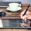 Soft Touch Stylus Metal ballpoint Pen | https://www.bestnamebadges.com