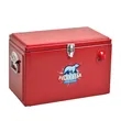 Metal Tool Box Cooler, Front Imprint | https://www.bestnamebadges.com