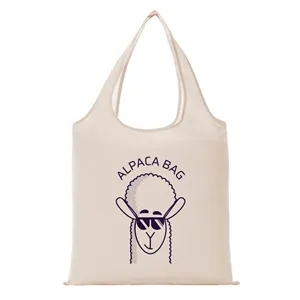 Custom Canvas Shopper Bag (16"W X 15"H)