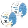 Creemore Star VividPrint™ Award | https://www.bestnamebadges.com