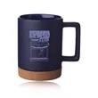 Caldwell 15 oz. Cork Base Ceramic Mugs | https://www.bestnamebadges.com