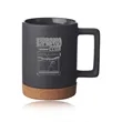 Caldwell 15 oz. Cork Base Ceramic Mugs | https://www.bestnamebadges.com