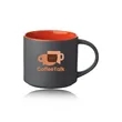 Matte 16 oz. Stackable Ceramic Mugs | https://www.bestnamebadges.com