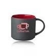 Matte 16 oz. Stackable Ceramic Mugs | https://www.bestnamebadges.com