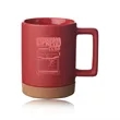 Caldwell 15 oz. Cork Base Ceramic Mugs | https://www.bestnamebadges.com