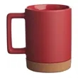 Caldwell 15 oz. Cork Base Ceramic Mugs | https://www.bestnamebadges.com