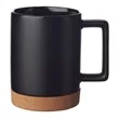 Caldwell 15 oz. Cork Base Ceramic Mugs | https://www.bestnamebadges.com
