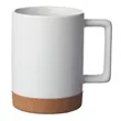 Caldwell 15 oz. Cork Base Ceramic Mugs | https://www.bestnamebadges.com