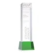 Velson Award on Base - Green | https://www.bestnamebadges.com