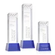 Velson Award on Base - Blue | https://www.bestnamebadges.com