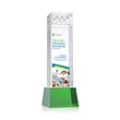 Velson VividPrint™ Award on Base - Green | https://www.bestnamebadges.com