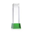 Velson VividPrint™ Award on Base - Green | https://www.bestnamebadges.com