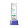 Velson VividPrint™ Award on Base - Blue | https://www.bestnamebadges.com