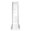 Velson Award on Base - Clear | https://www.bestnamebadges.com