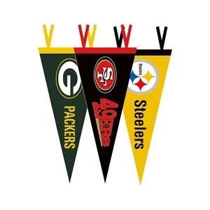 9" x 24" Custom Printed Felt Pennant