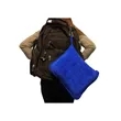 Flannel Blanket Pillow | https://www.bestnamebadges.com