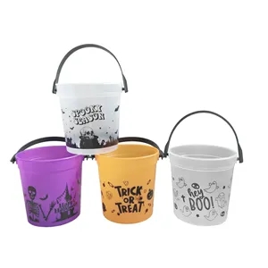 32OZ Halloween Candy Handled Drink Bucket