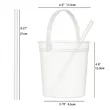 32OZ Halloween Candy Handled Drink Bucket | https://www.bestnamebadges.com