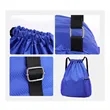 Drawstring Sports Gym Backpack with Mesh Pocket | https://www.bestnamebadges.com