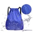 Drawstring Sports Gym Backpack with Mesh Pocket | https://www.bestnamebadges.com