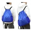 Drawstring Sports Gym Backpack with Mesh Pocket | https://www.bestnamebadges.com
