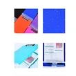Waterproof A4 File Box with Pen Slot | https://www.bestnamebadges.com