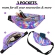 Waterproof Neon Adjustable Belt Fanny Pack | https://www.bestnamebadges.com