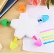 Creative Star-Shaped 5-Color Highlighter | https://www.bestnamebadges.com