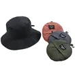Foldable Quick-Drying Sun Visor Bucket Hat | https://www.bestnamebadges.com