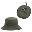 Foldable Quick-Drying Sun Visor Bucket Hat | https://www.bestnamebadges.com