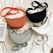 Lightweight Nylon Canvas Crescent Crossbody Bag | https://www.bestnamebadges.com