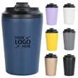 12oz 304 Stainless Steel Double-Wall Vacuum Mug with Scale | https://www.bestnamebadges.com