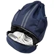 Waterproof Drawstring Sports Backpack with Shoe Compartment | https://www.bestnamebadges.com