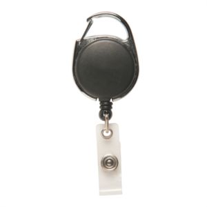 Retractable Badge Holder with Carabiner