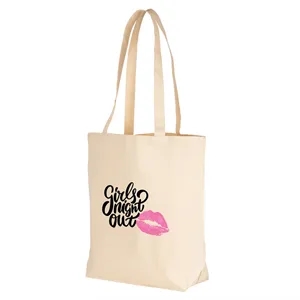 Large Cotton Tote Bag ( 18"W X 16.5"H X 5.5" )