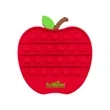 Push Pop Bubble Apple Shape Fidget Sensory Toy | https://www.bestnamebadges.com