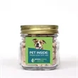 Pint Jar w/ Square Magnet Pet Fill | https://www.bestnamebadges.com