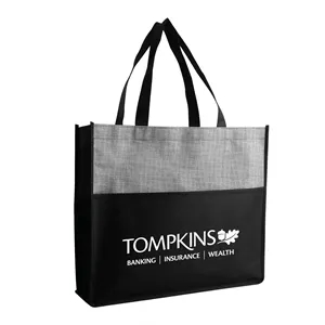 Custom Tote Bag ( 15"w x 13"H x 4" )