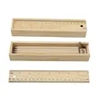 12- Piece Colored Pencil Set In Wooden Ruler Box | https://www.bestnamebadges.com