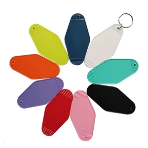 Vintage Retro Motel Keychain | https://www.bestnamebadges.com