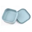 Square Silicone Food Container | https://www.bestnamebadges.com