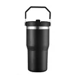 20oz Tumbler with Handle and Straw Lid | https://www.bestnamebadges.com