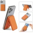 Magnetic Slim Leather Card Holder Phone Wallet | https://www.bestnamebadges.com