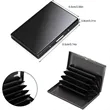 RFID Blocking Credit Card Holder Metal Slim Wallet | https://www.bestnamebadges.com